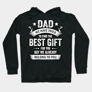 Dad Best Gift From Kids For Fathers Day Christmas Birthday Hoodie